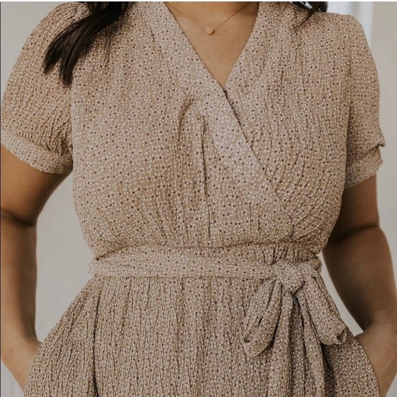 Roolee Orange Creek Elisabetta Wrap Maxi Dress - Picture 3 of 9